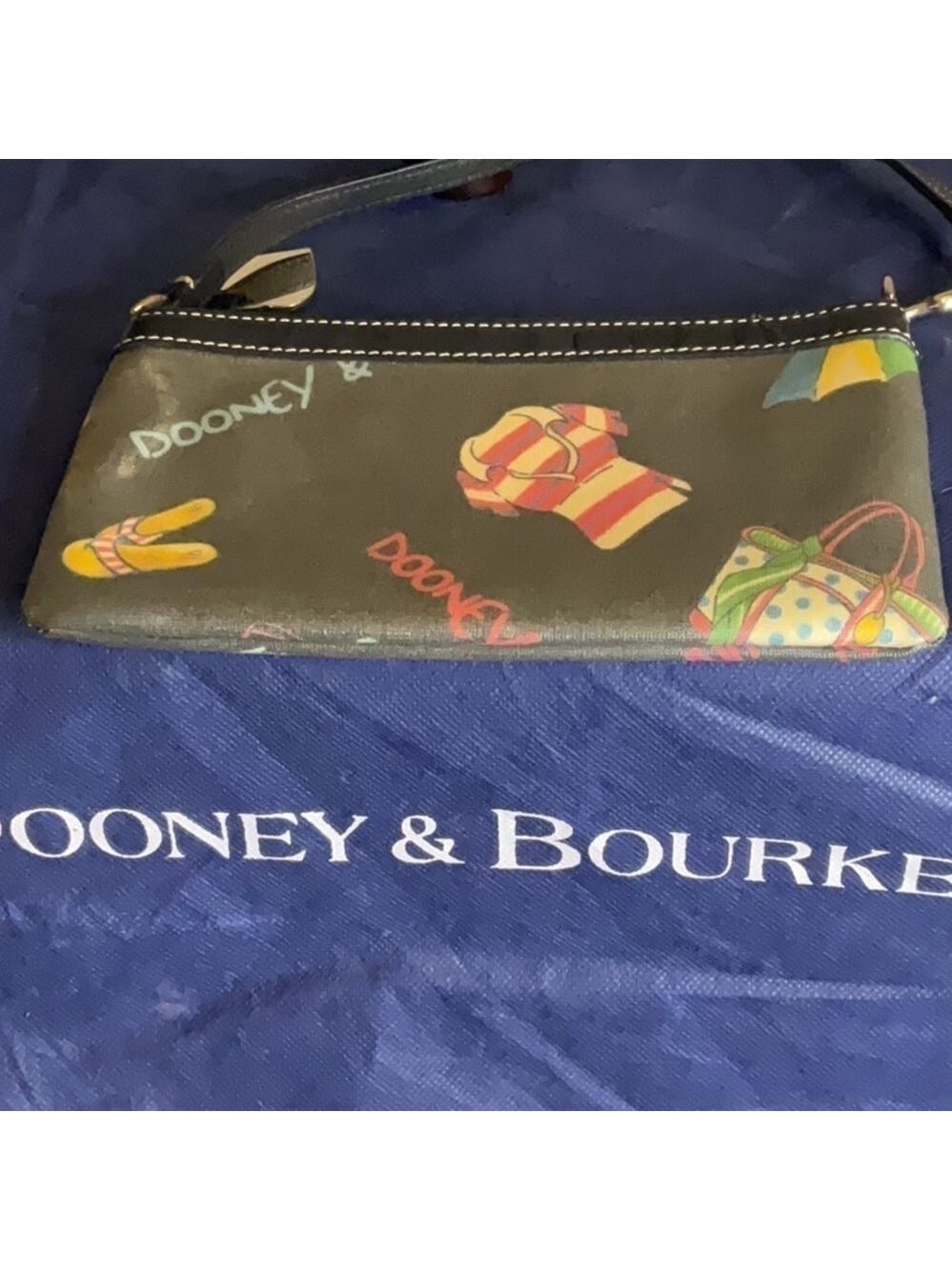 Dooney & Bourke Large Slim Wristlet - Picture 7 of 7